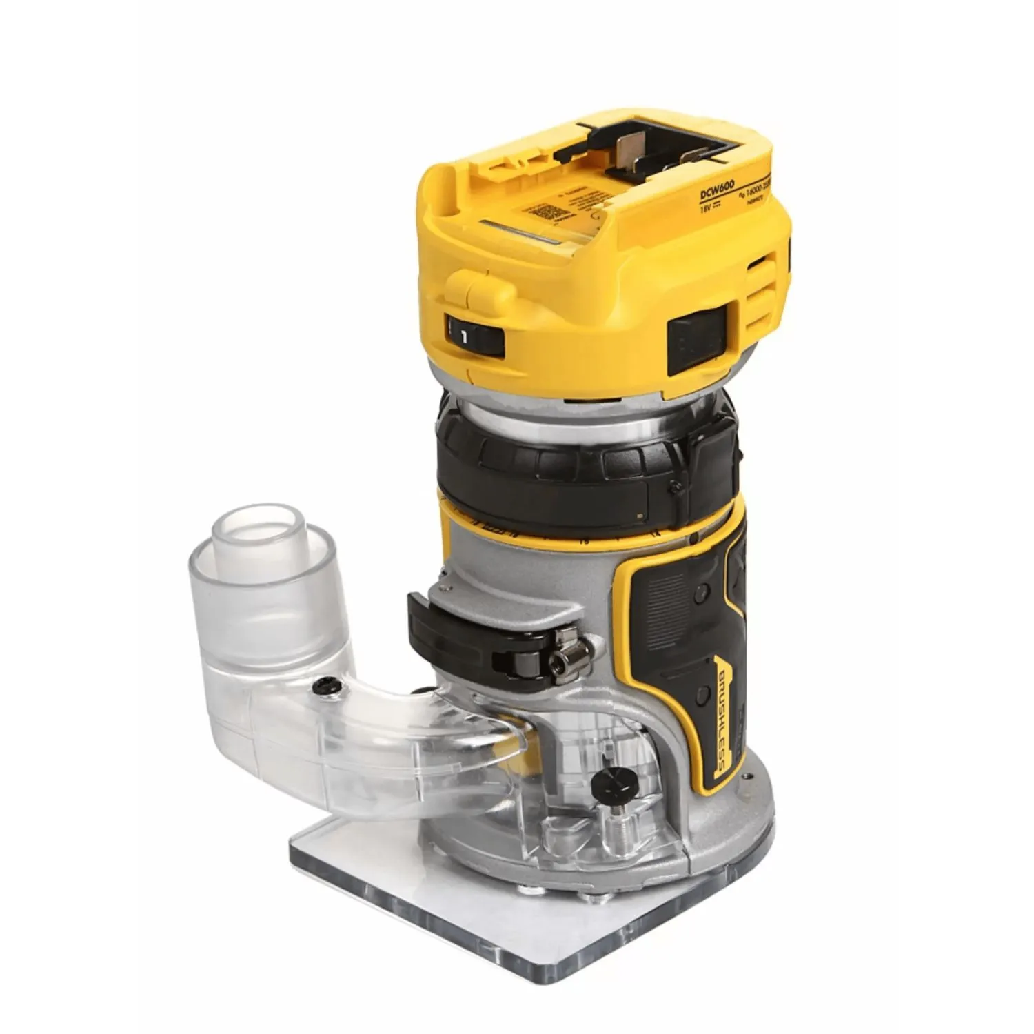 Аккумуляторный фрезер DeWalt DCW600..