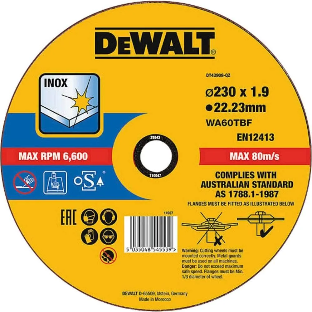 Cumpara  Discuri abrazive - Отрезной диск по металлу 230x1.9x22.23mm DT43..