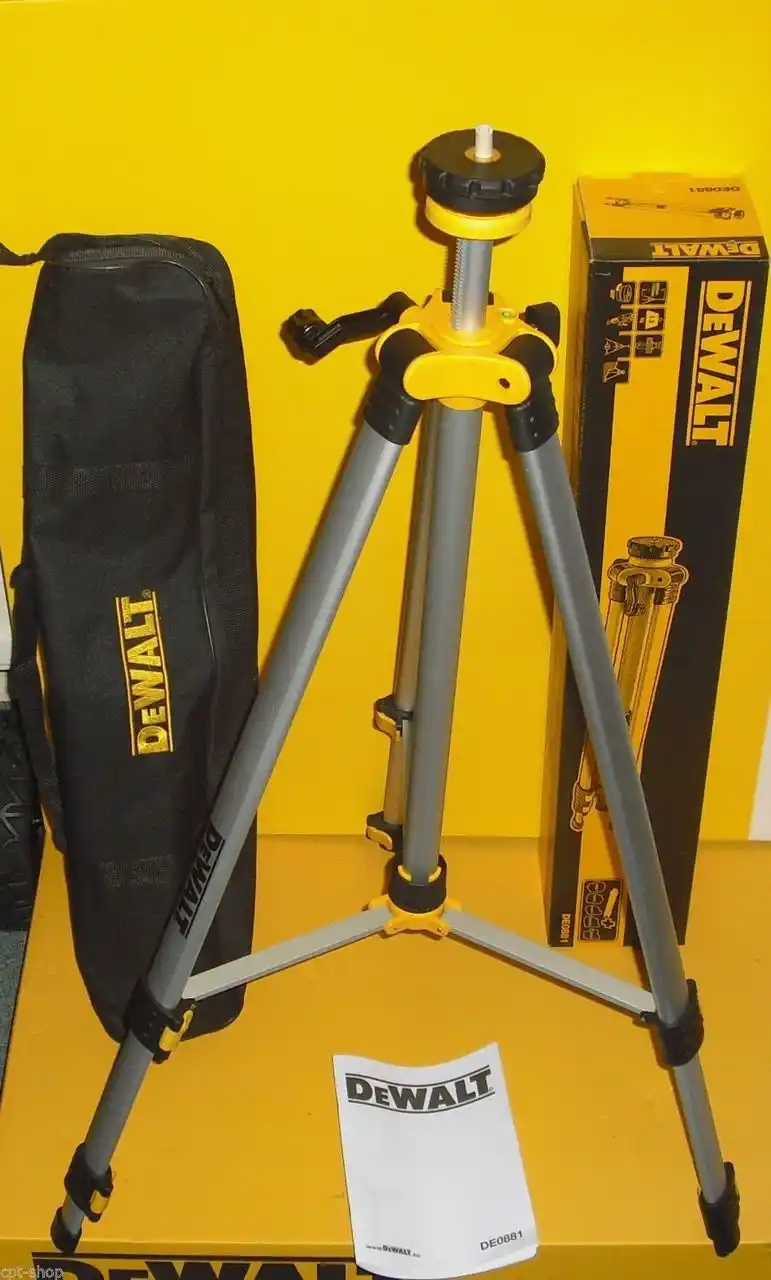 Алюминиевый штатив для лазерных уровней DEWALT DE0881T