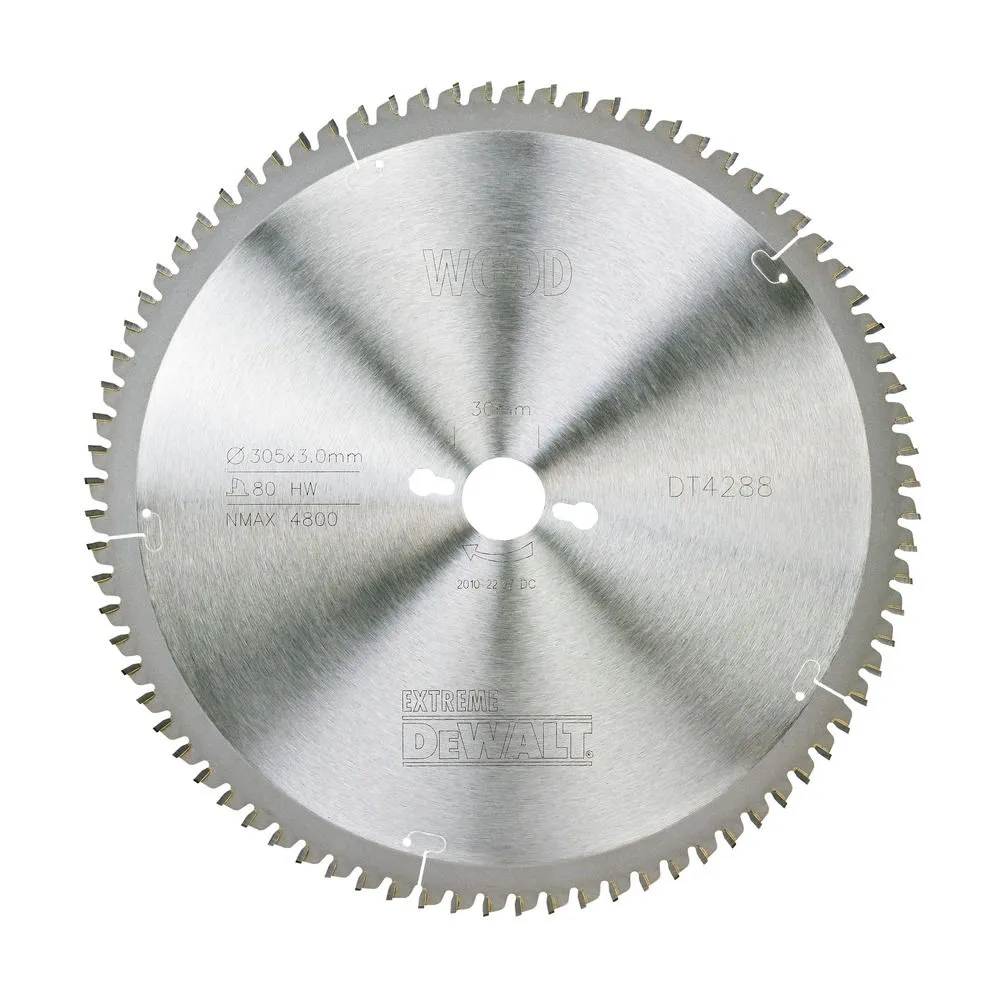 Panza circulara DT4288 305x30mm 80 dinti
