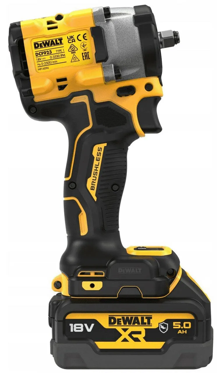 Cheie pneumatică DeWalt DCF923P2G-QW