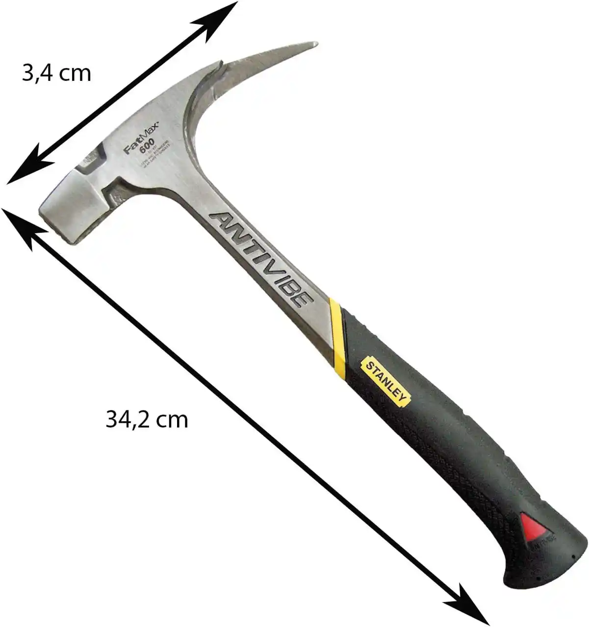 Молоток кровельщика  600g STANLEY FATMAX  "Anti Vibe Framing" 1-51-937