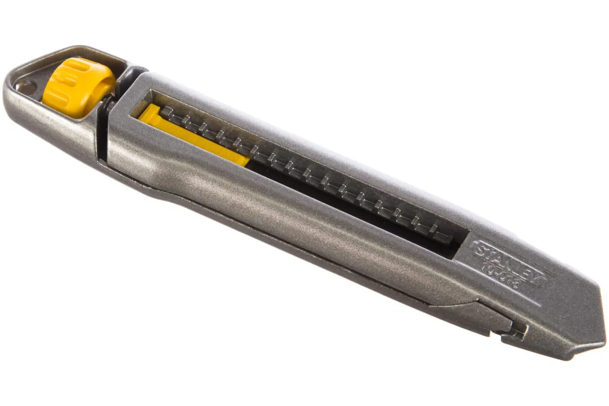 Cutter Interlock cu lamă de 18 mm cu segmente rupte STANLEY 4-10-018