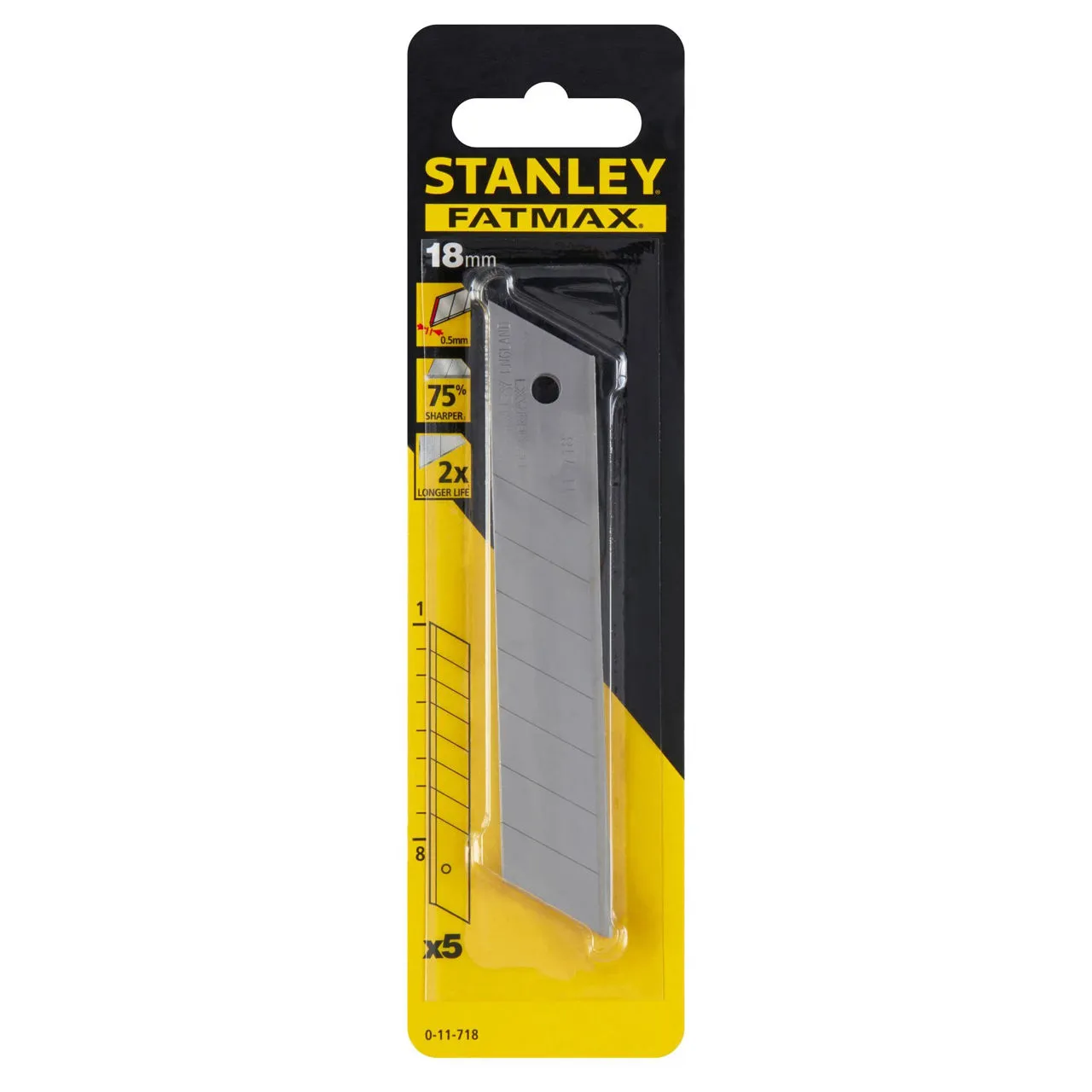 Lame pentru cuțit de 18 mm STANLEY FATMAX 0-11-718
