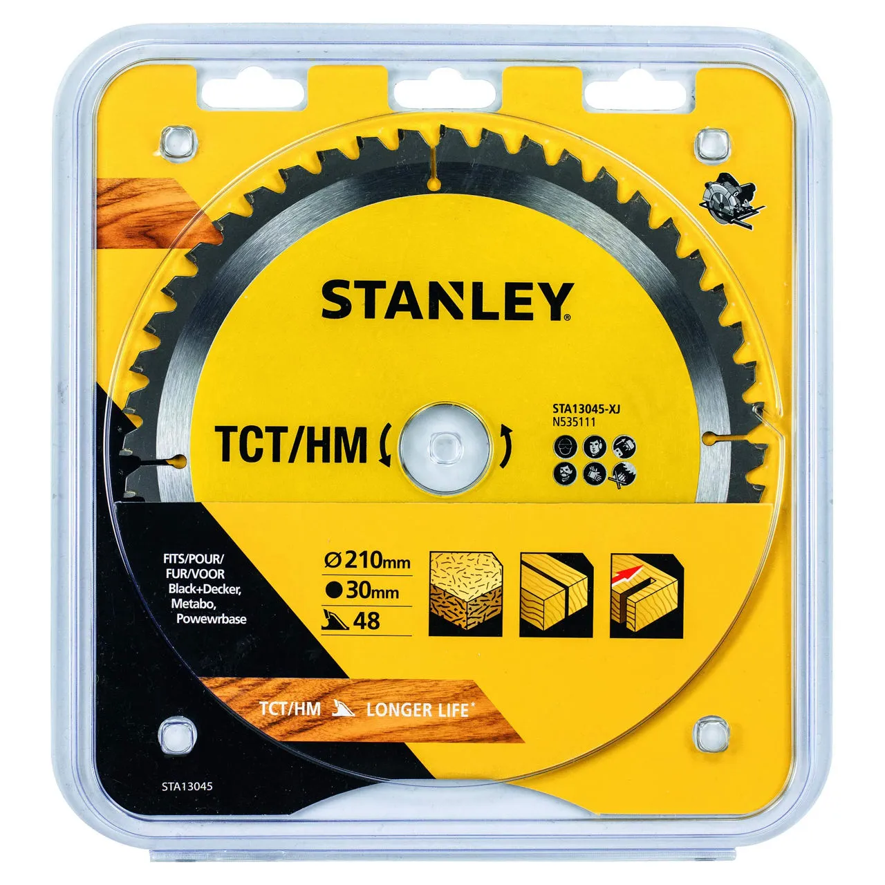 Cumpara  Discuri de tăiere 200-254mm - Пильный диск TCT 210x30x48T STA13045-XJ..