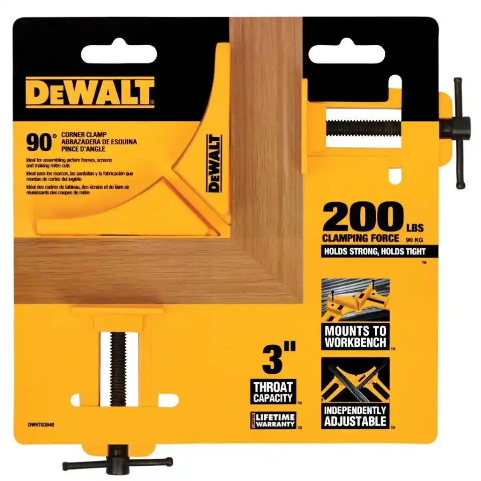 Угловая струбцина 90° Dewalt DWHT83840-0