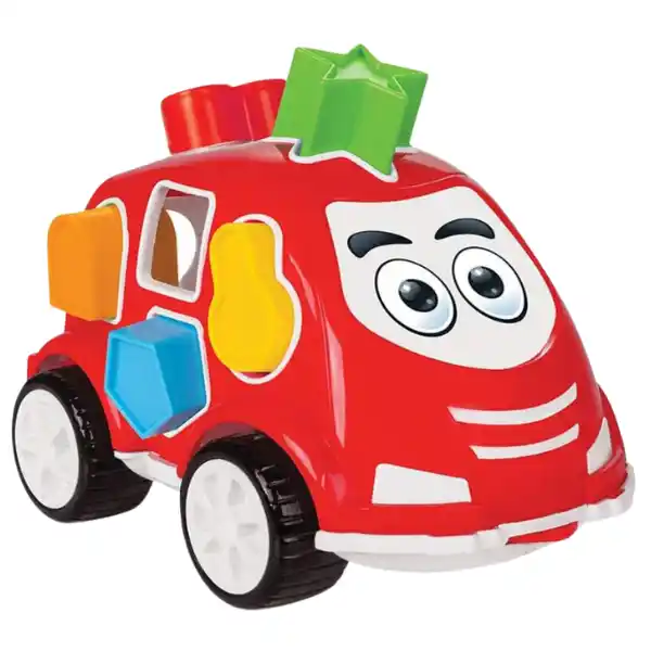 Машина - сортер с геометрическими фигурами, (асс.)