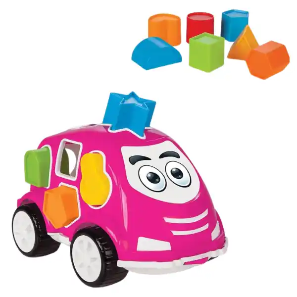 Машина - сортер с геометрическими фигурами, (асс.)