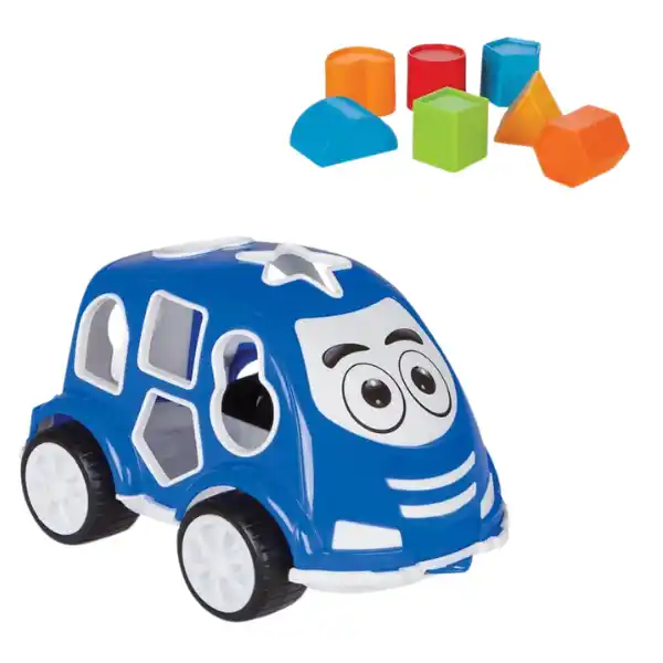 Машина - сортер с геометрическими фигурами, (асс.)