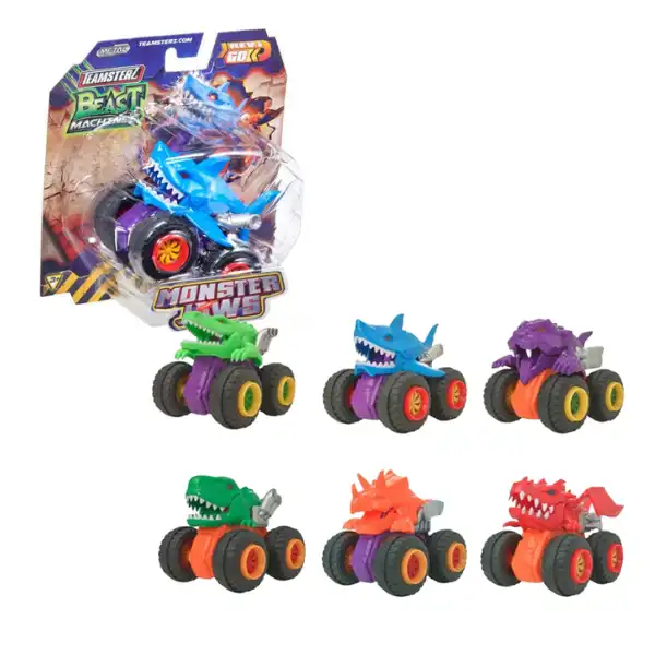 Купить  Коллекционные модели - Машинка-зверь Teamsterz Beast Machines Monste..