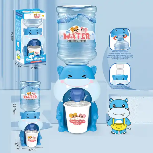 Детский мини-кулер для воды "Бегемотик"