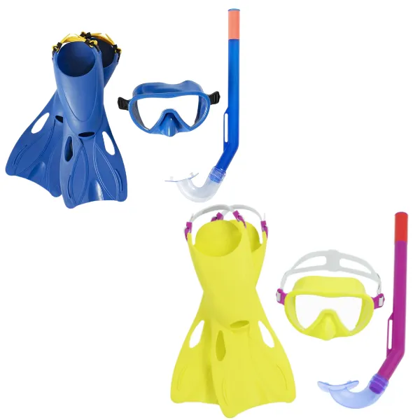 Cumpara  Accesorii pentru înot - Bestway Set de înot (labe, mască, snorkel), 2..