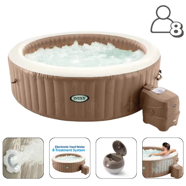 Cumpara  Jacuzzi spa - INTEX Надувной СПА джакузи “Sahara Tan Round ..