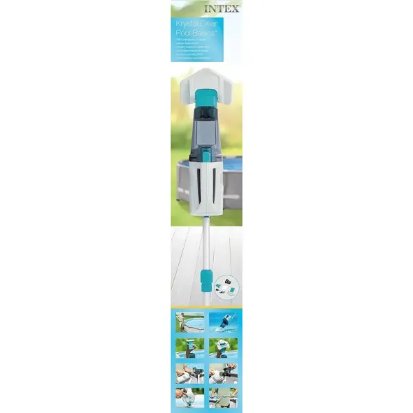 INTEX Aspirator fără fir ZR100, vacuum cleaner cu baterie Ni-MH de 4 V