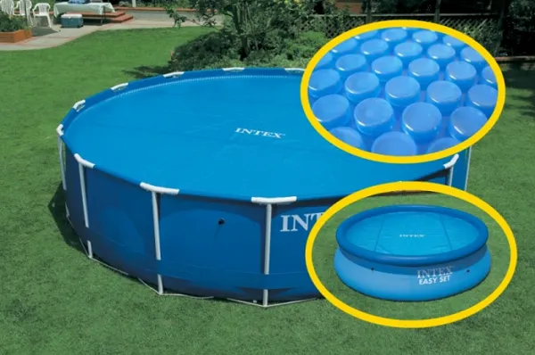 INTEX Husă solară D 470 cm pentru piscine rotunde cu D 488 cm