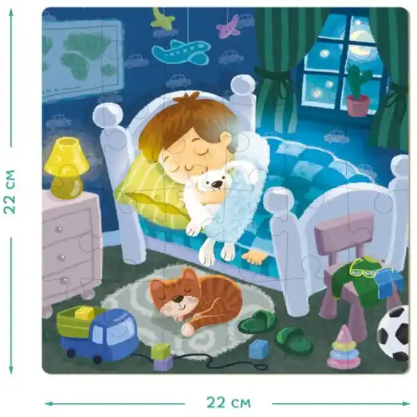 Puzzle 4 în 1 