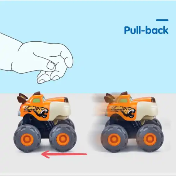 Набор игрушечных грузовиков Monster Trucks