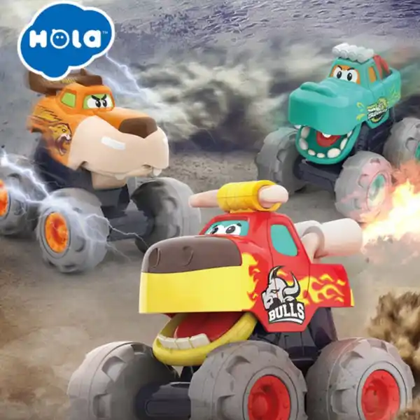 Набор игрушечных грузовиков Monster Trucks