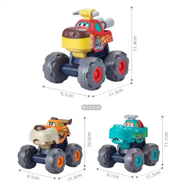 Набор игрушечных грузовиков Monster Trucks