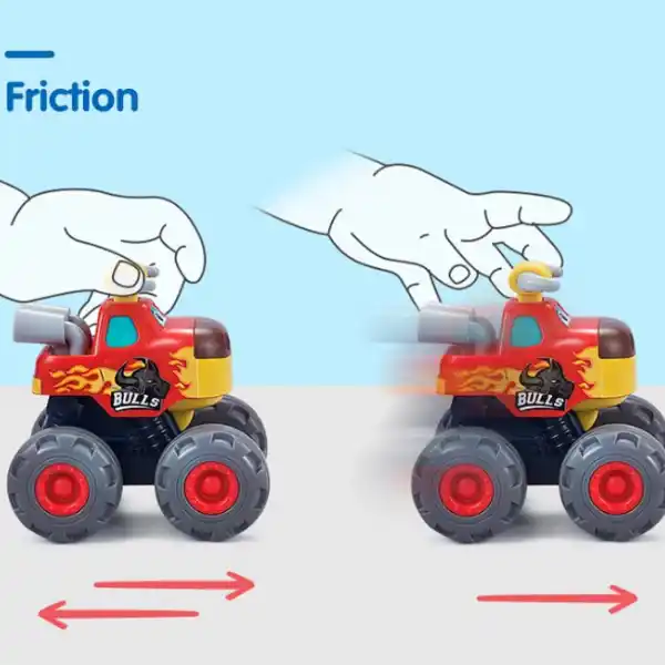 Набор игрушечных грузовиков Monster Trucks