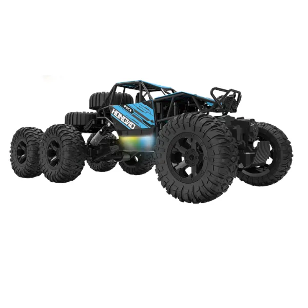 1:14 Mașină Radio-Control cu lumini și 6 roți, 3 culori