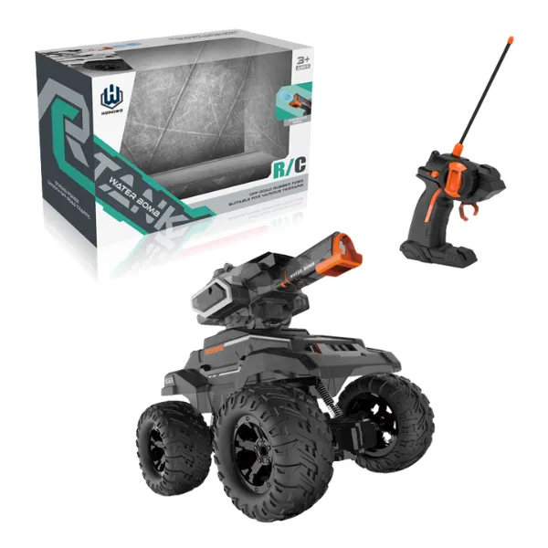1:18 Mașină Radio-Control:  cu bombe de apă (500 bucăți), acumulator și încărcare USB