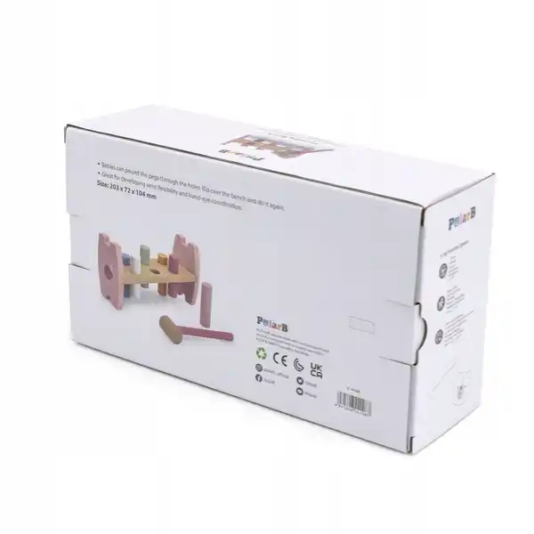 Игрушка-стучалка "Лисичка"