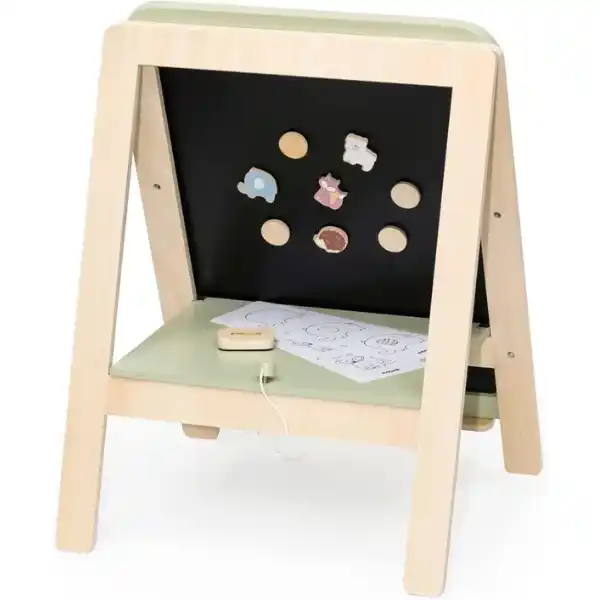 Деревянный двухсторонний мольберт