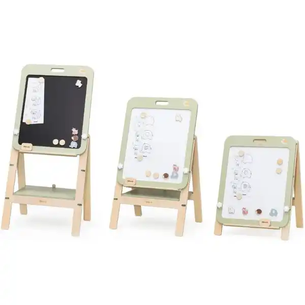 Деревянный двухсторонний мольберт