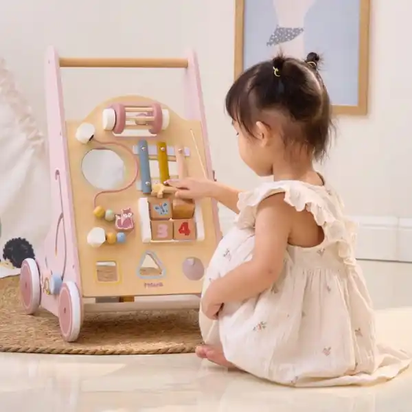 Каталка-ходунки c бизибордом