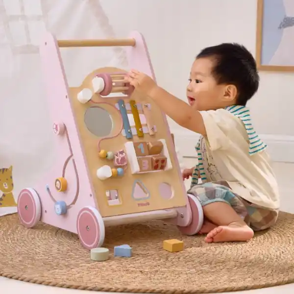 Каталка-ходунки c бизибордом