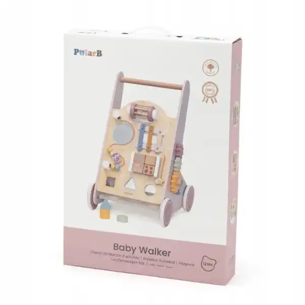 Каталка-ходунки c бизибордом