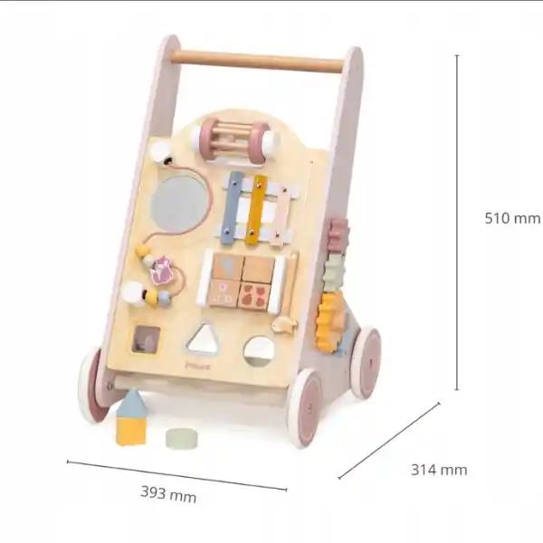 Каталка-ходунки c бизибордом