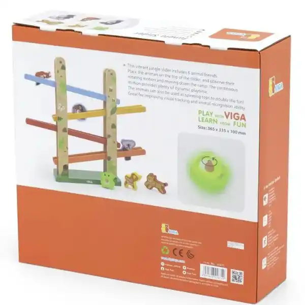 Деревянный трек "Джунгли"