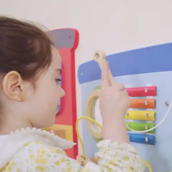 Бизиборд (настенный) "Паровоз"