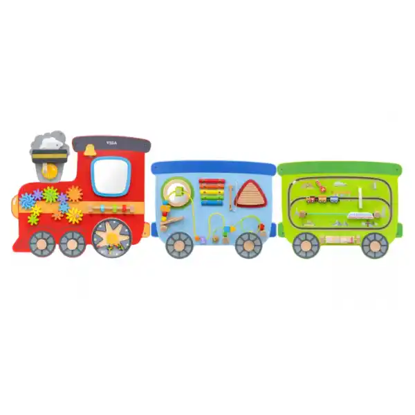 Бизиборд (настенный) "Паровоз"