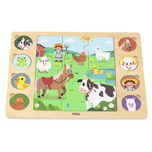 Puzzle din lemn 