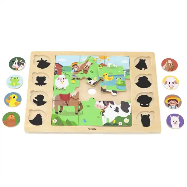 Puzzle din lemn 