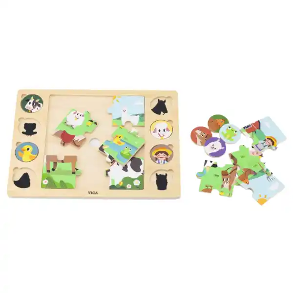 Puzzle din lemn 