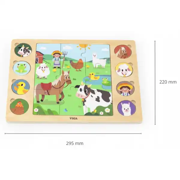 Puzzle din lemn 