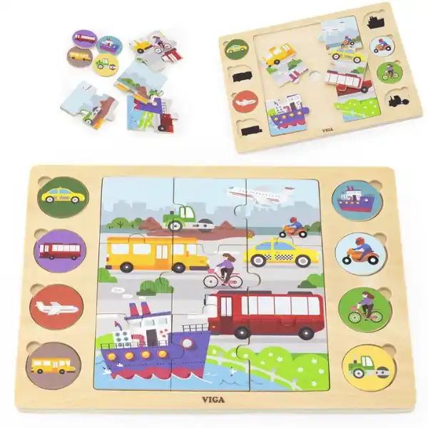 Puzzle din lemn 