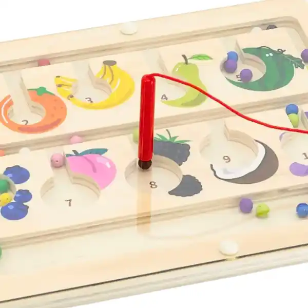 Магнитный лабиринт "Счёт и сортировка по цветам"