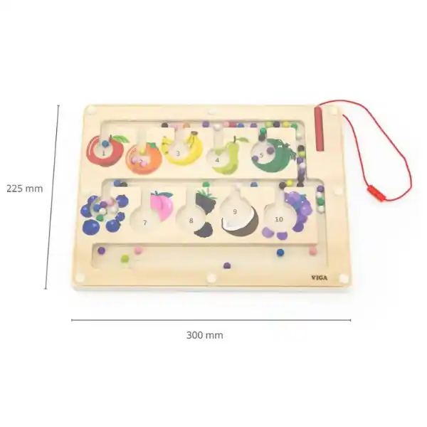 Магнитный лабиринт "Счёт и сортировка по цветам"