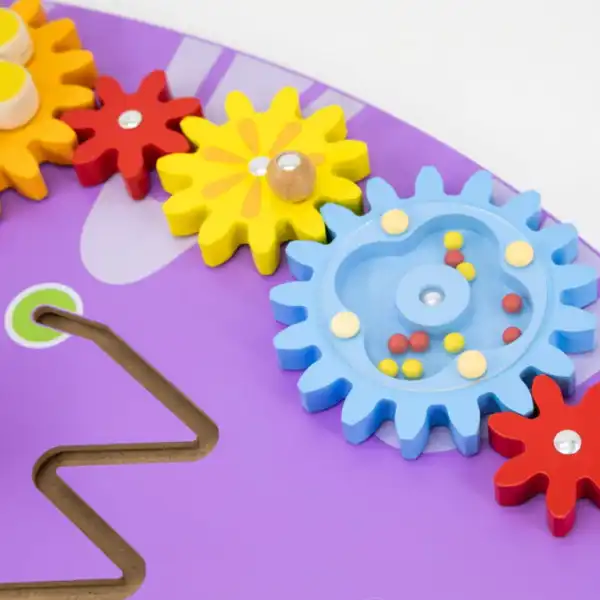 Бизиборд (настенный) "Трицератопс"