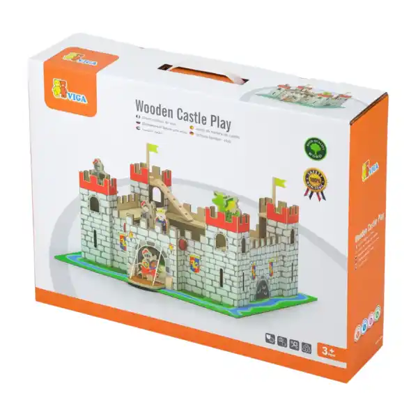 Setul de joacă din lemn 