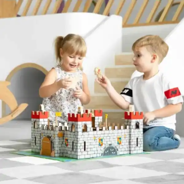 Setul de joacă din lemn 