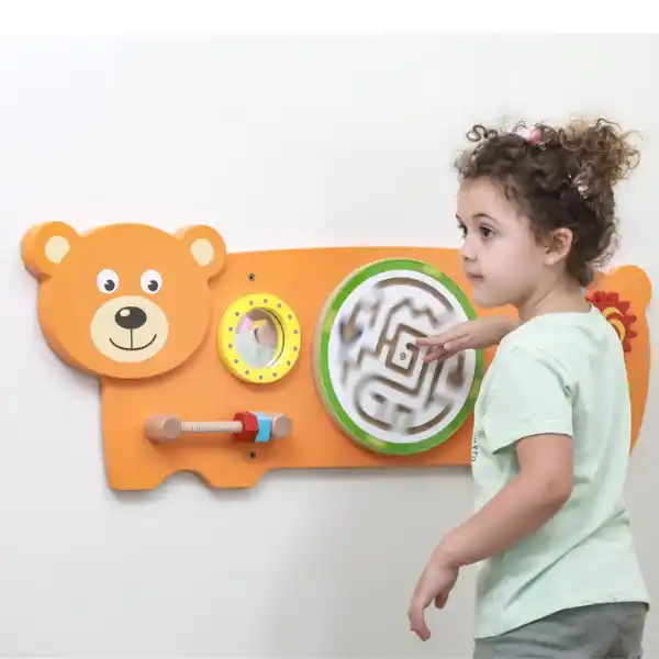 Бизиборд (настенный) “Медвежонок”