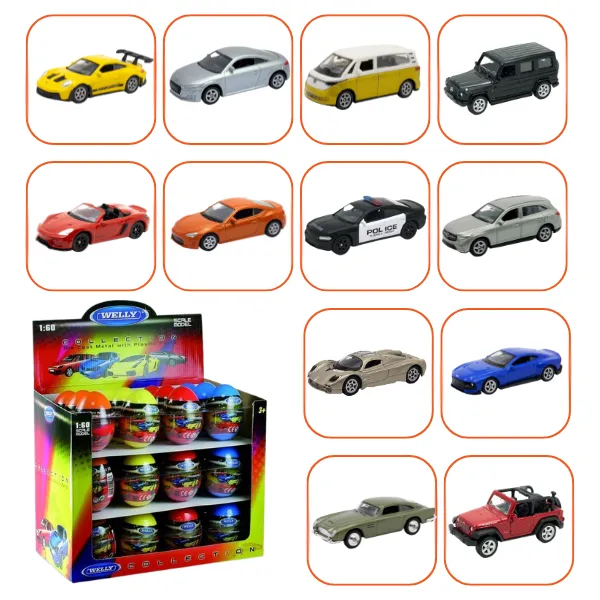 Купить  Коллекционные модели - Коллекционные Металлические Машинки 1:60 WELL..