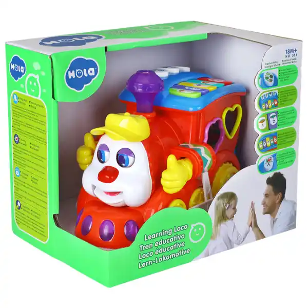 Музыкальная машинка сортер "Паровозик"