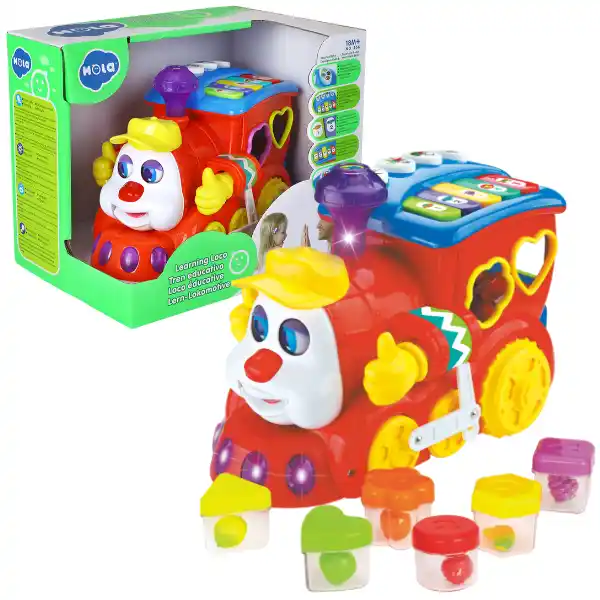 Музыкальная машинка сортер "Паровозик"